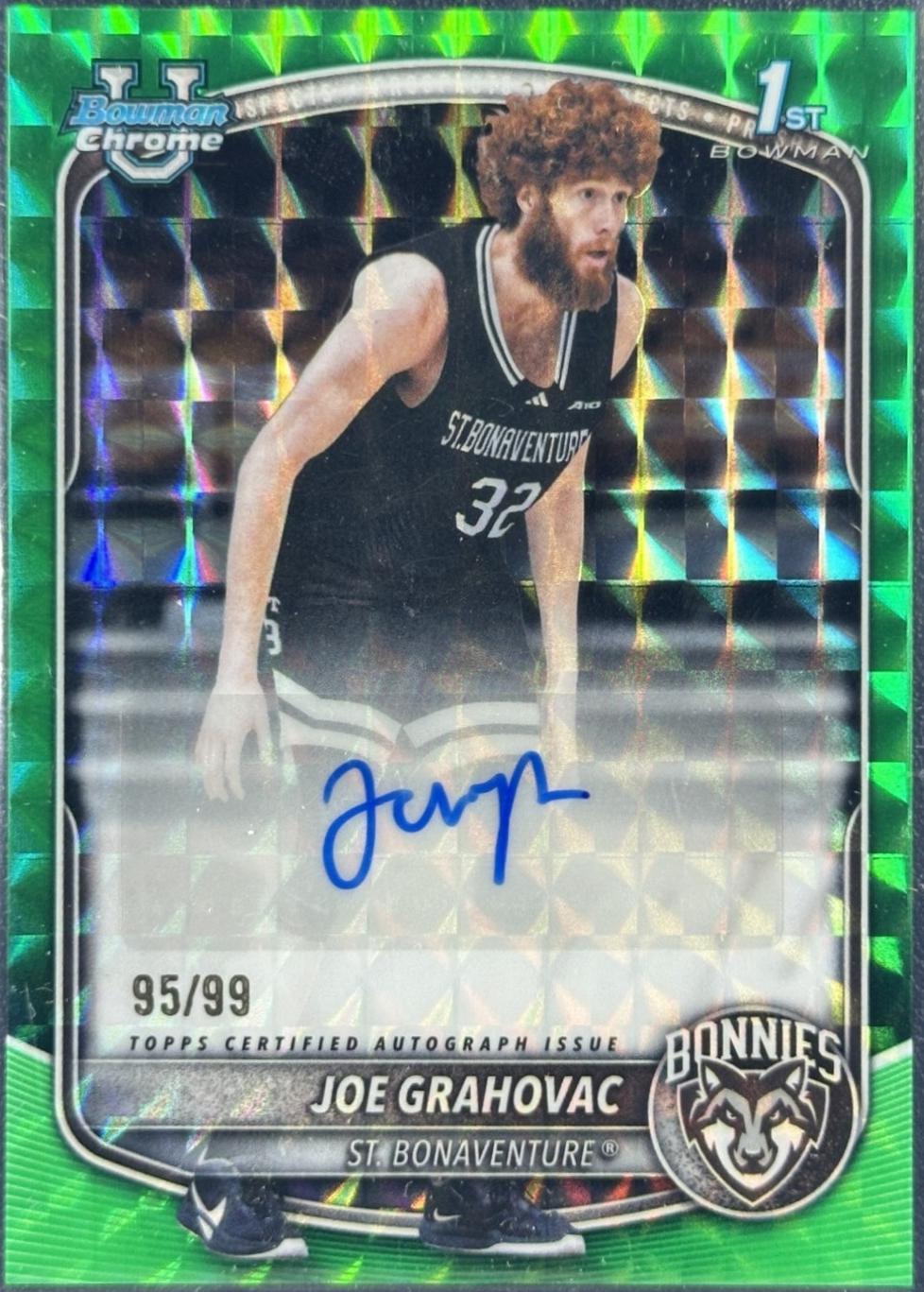 Joe Grahovac [Green Geometric] #CPA-JG