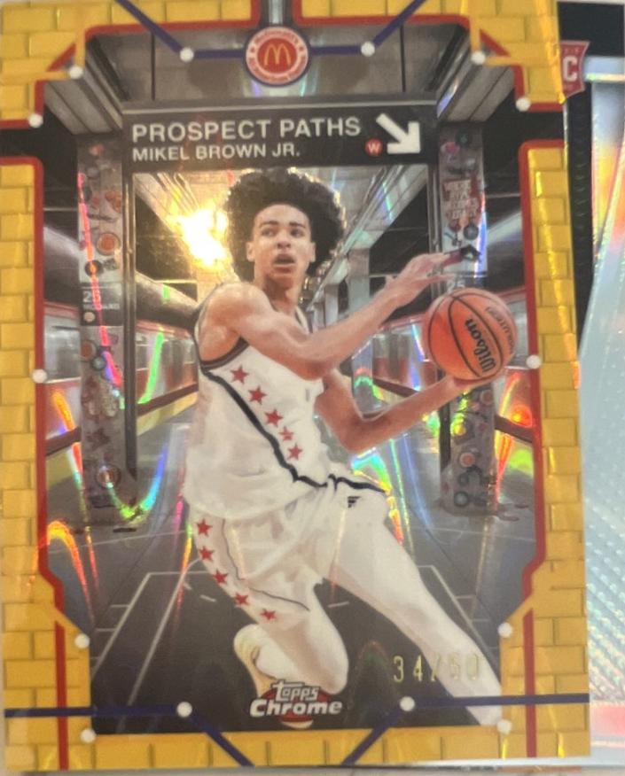 Mikel Brown Jr. [Gold RayWave Refractor] #PP-9