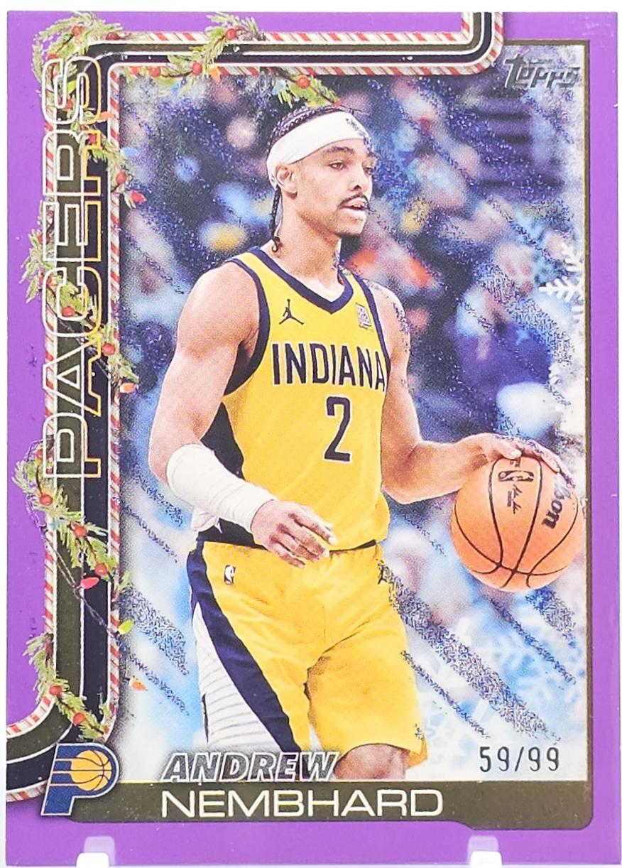 Andrew Nembhard [Purple Metallic Glitter] #H42