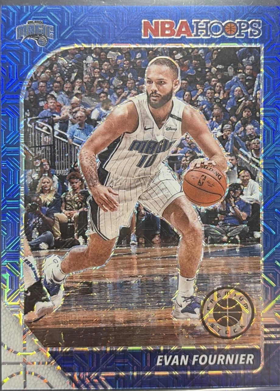 Evan Fournier [Blue Mojo Prizm] #139