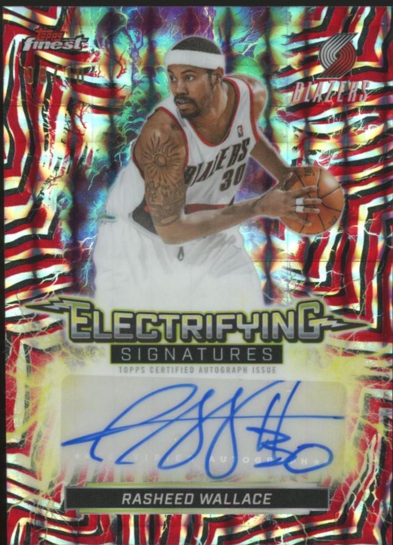 Rasheed Wallace [Red Black Geometric] #ESG-RW
