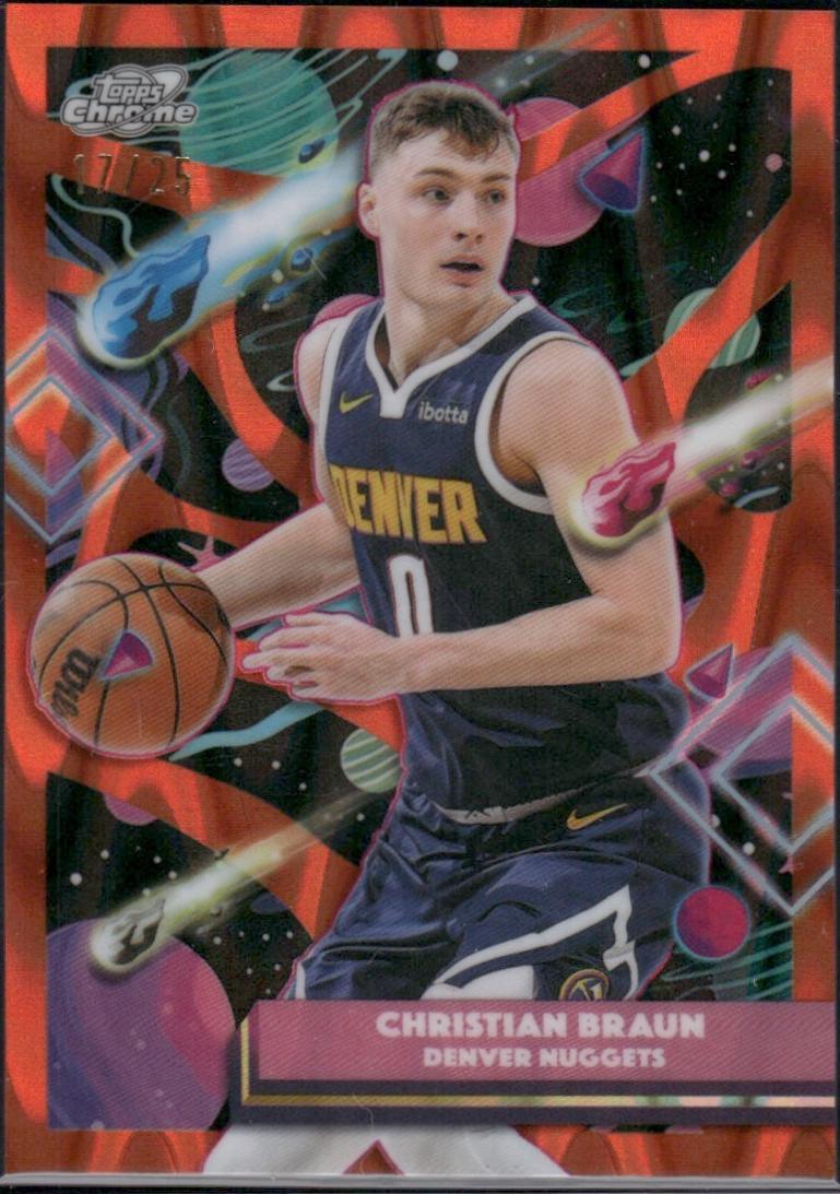 Christian Braun [Orange Galactic Refractor] #14