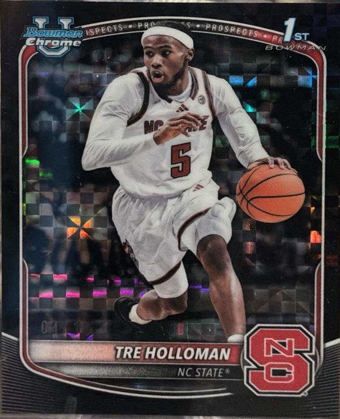Tre Holloman [Black X-Fractor] #BCP-81