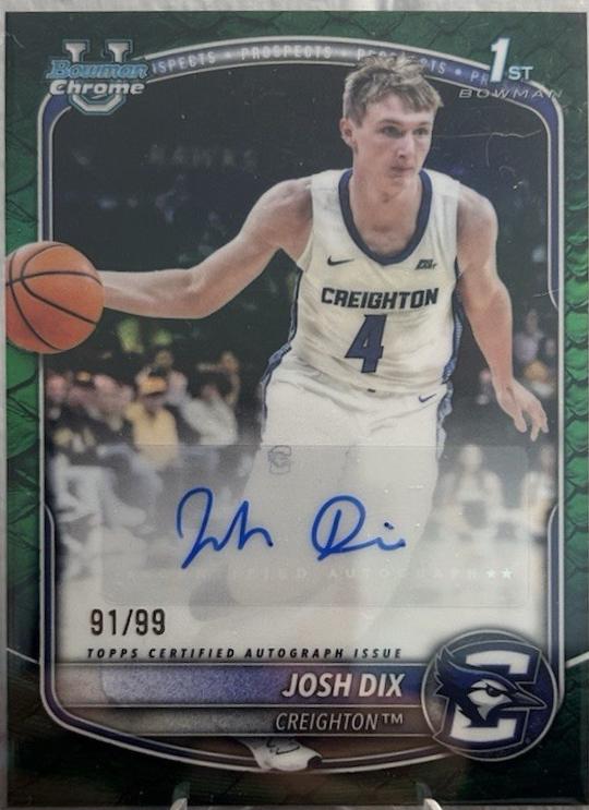 Josh Dix [Green Geometric] #CPA-JD