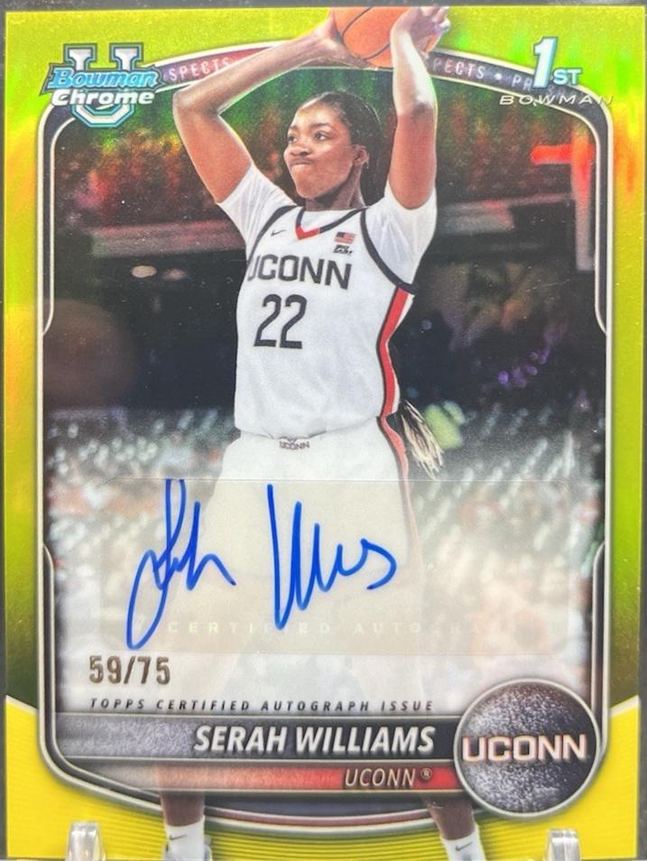 Serah Williams [Yellow Refractor] #CPA-SW