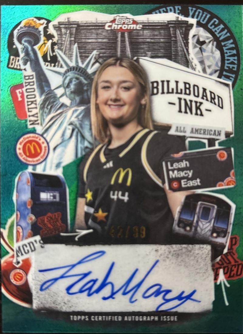 Leah Macy [Green Refractor] #BI-LM
