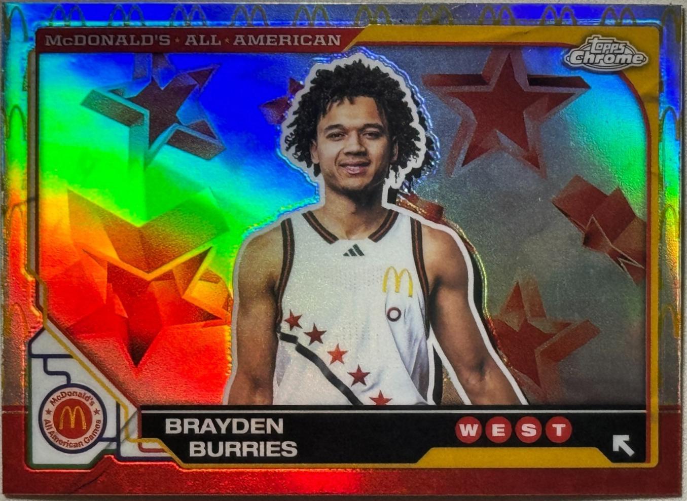 Brayden Burries [McDonald's Logo Refractor] #46