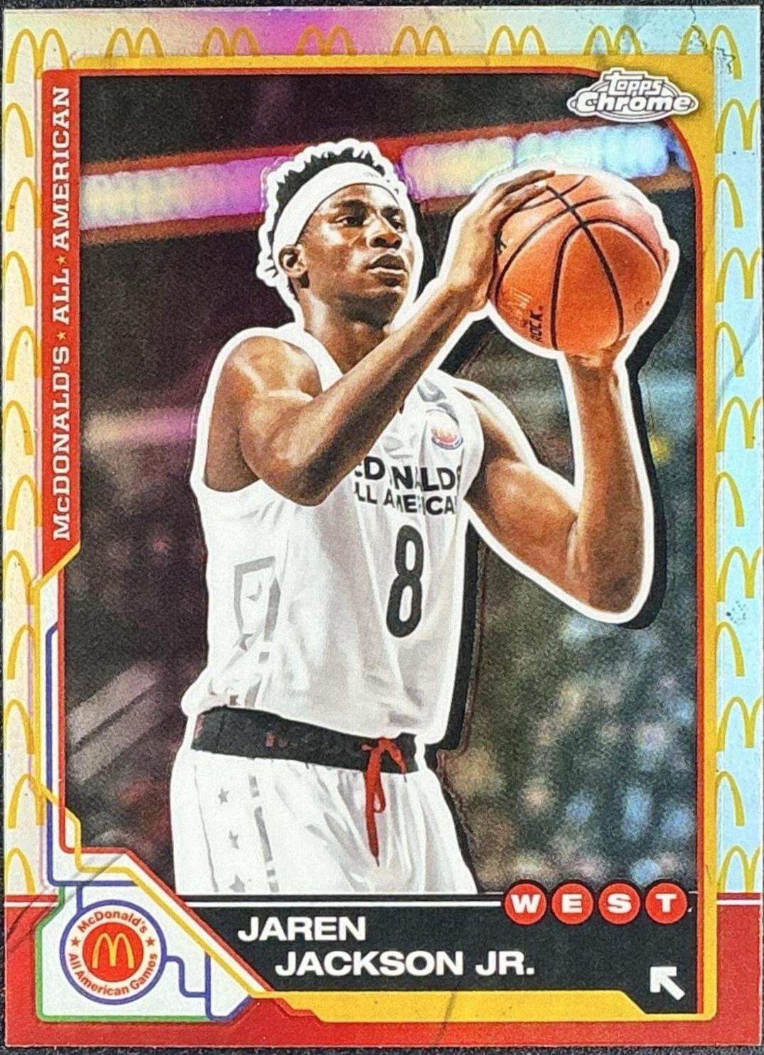 Jaren Jackson Jr. [McDonald's Logo Refractor] #95