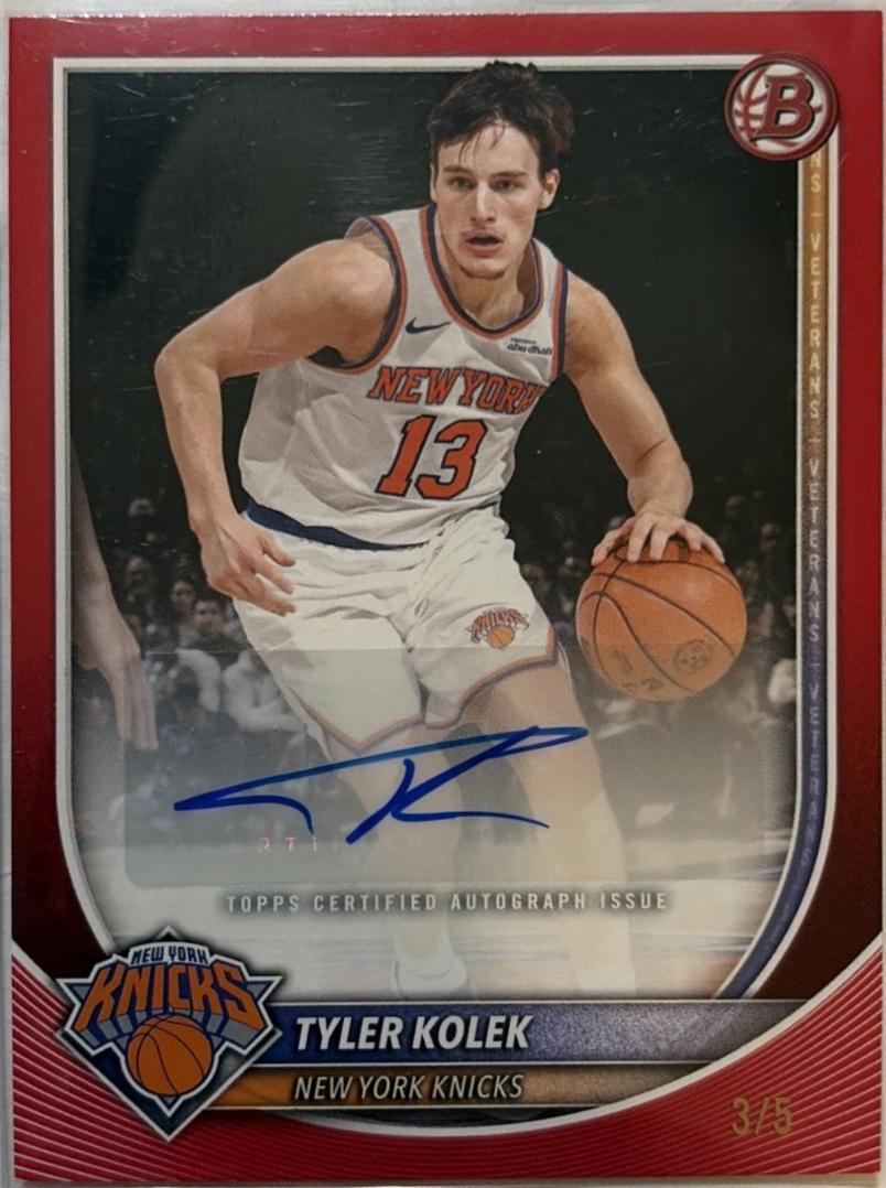 Tyler Kolek [Red Border] #RVA-TK