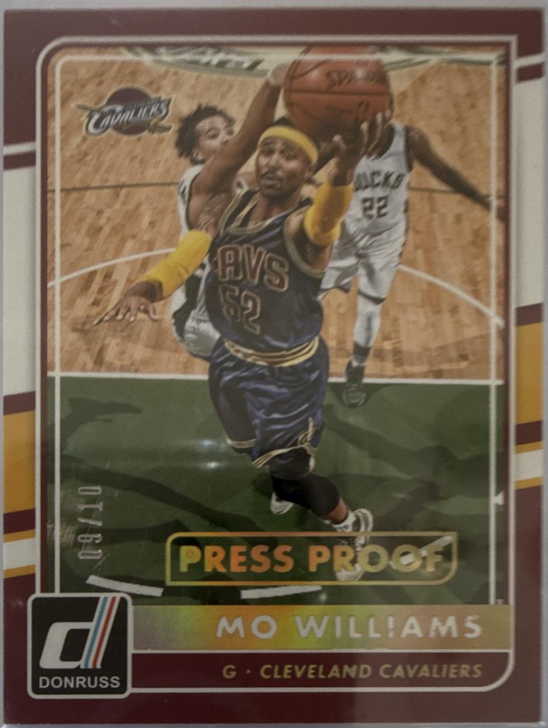 Mo Williams [Press Proof Gold] #164