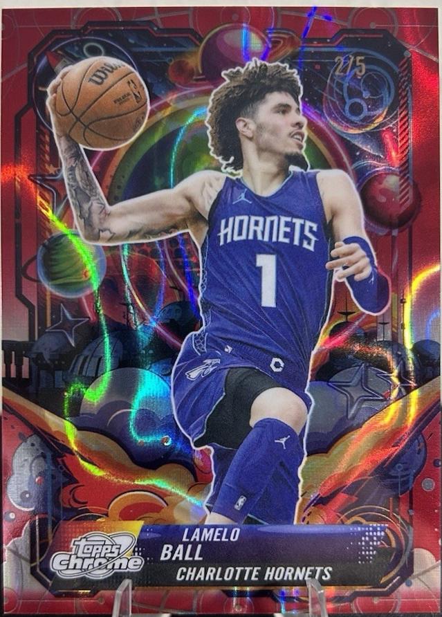 LaMelo Ball [Red Flare Refractor] #PRP-13