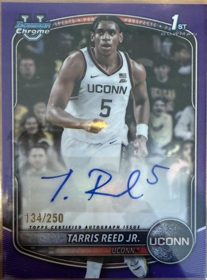 Tarris Reed Jr. [Purple Refractor] #CPA-TR