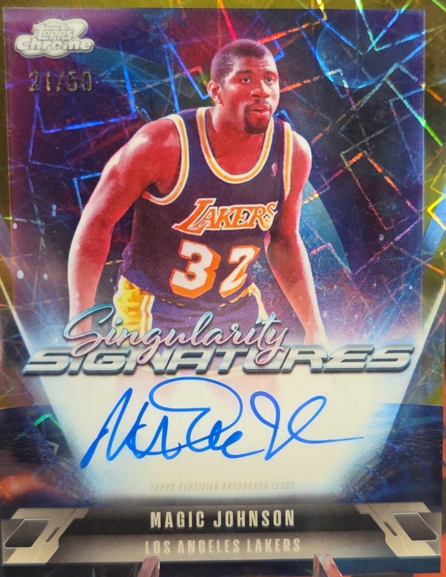 Magic Johnson [Gold Interstellar] #SS-MJ
