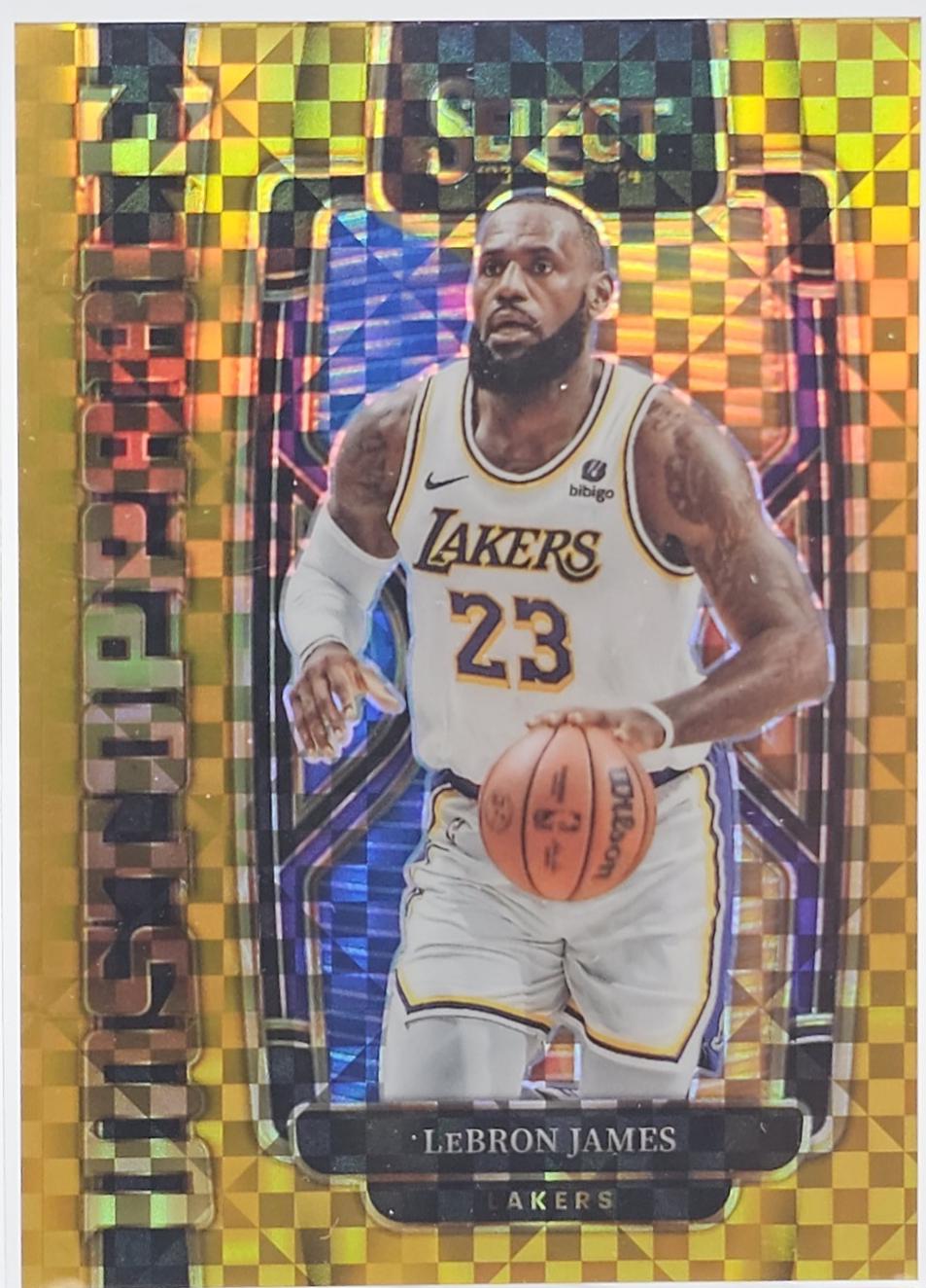 LeBron James [Gold Prizm] #14
