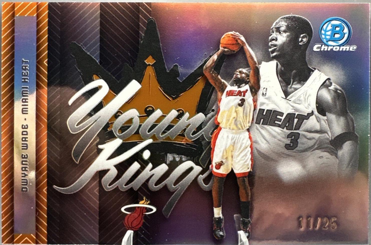Dwyane Wade [Orange Refractor] #YK-23