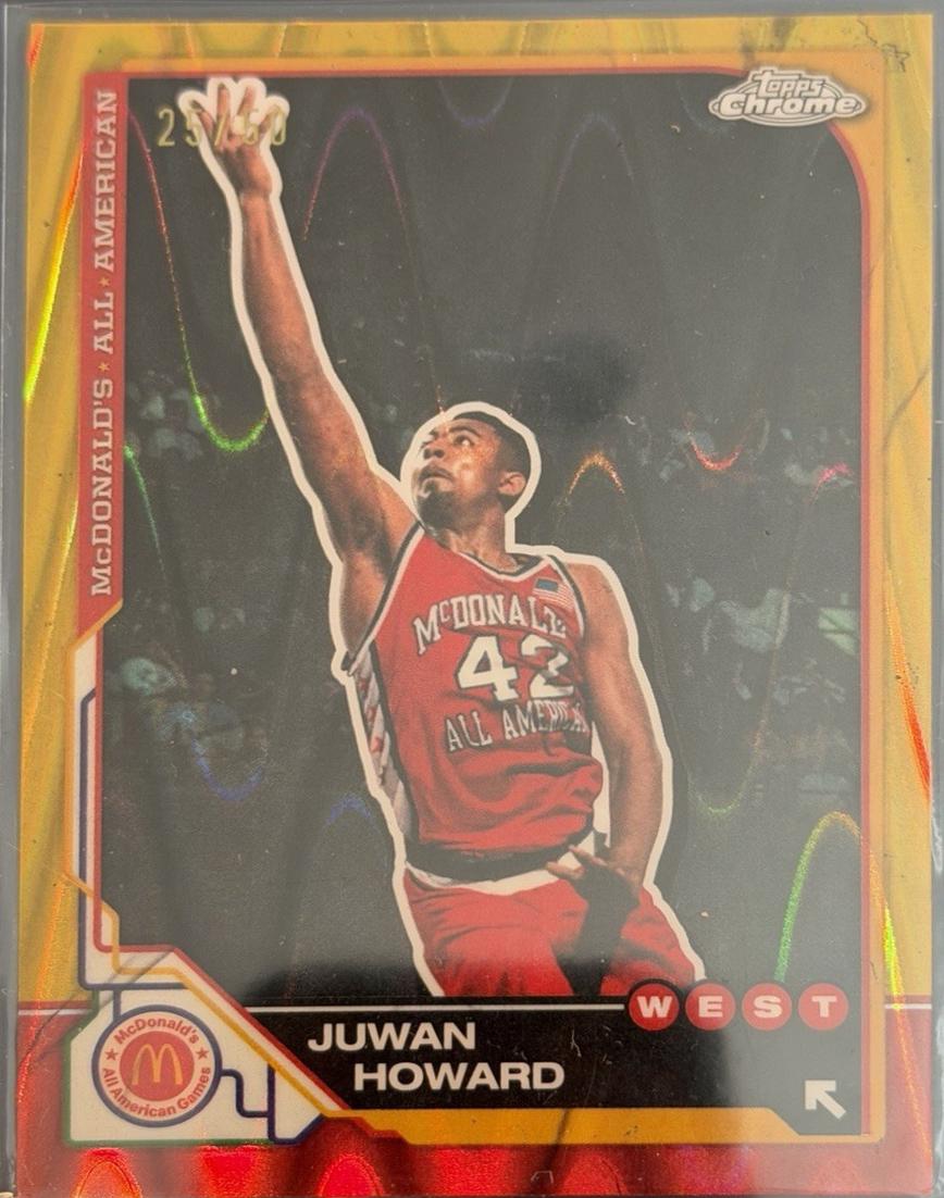 Juwan Howard [Gold Refractor] #83
