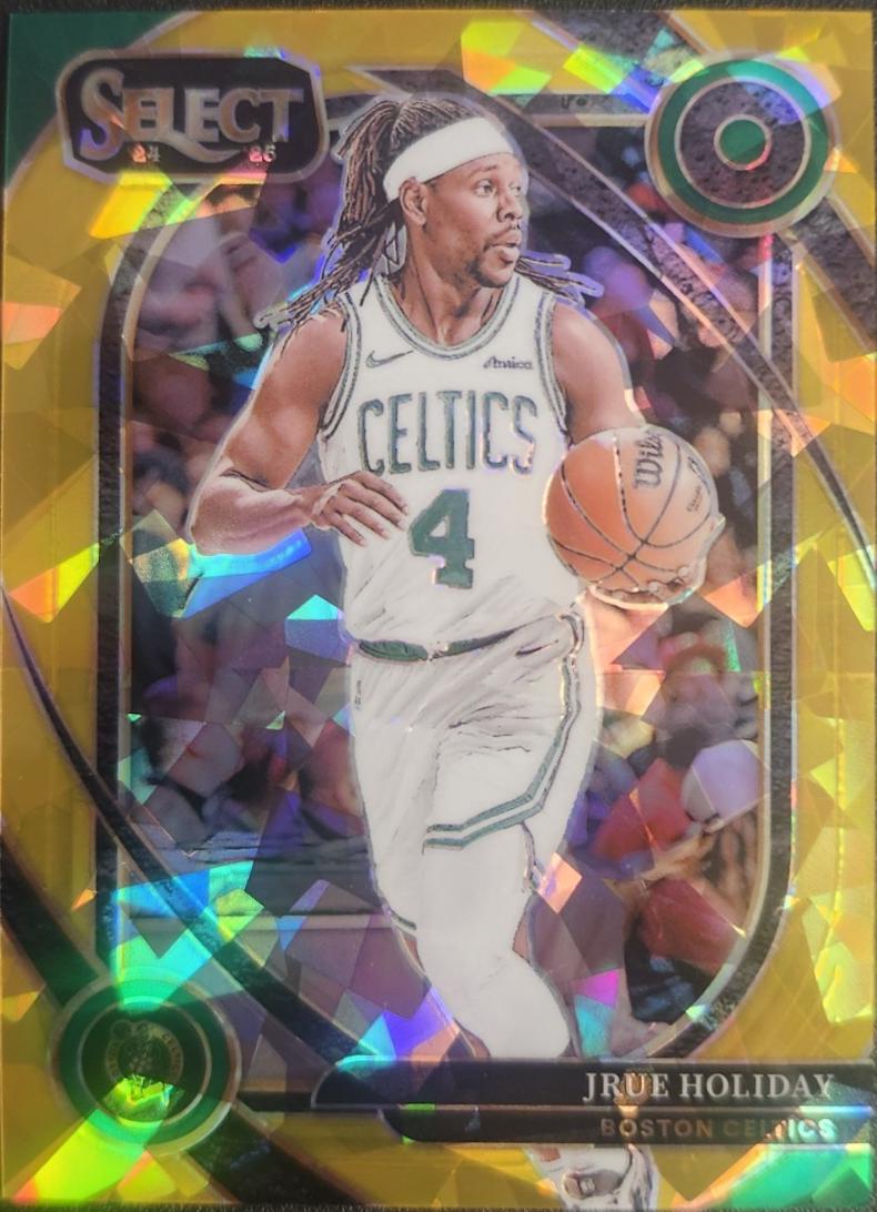 Jrue Holiday [Gold Cracked ice Prizm] #260
