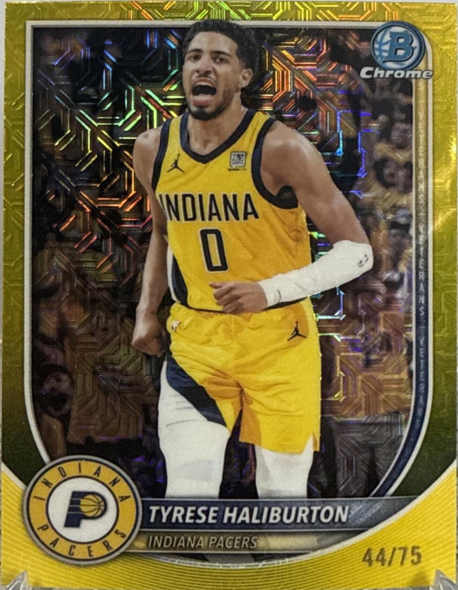 Tyrese Haliburton [Yellow Mojo] #BCV-77