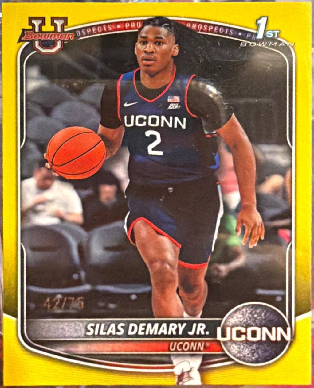 Silas Demary Jr. [Yellow Border] #BPP-20