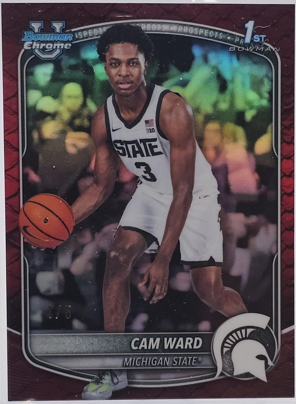 Cam Ward [Reptilian Red Refractor] #BCP-53