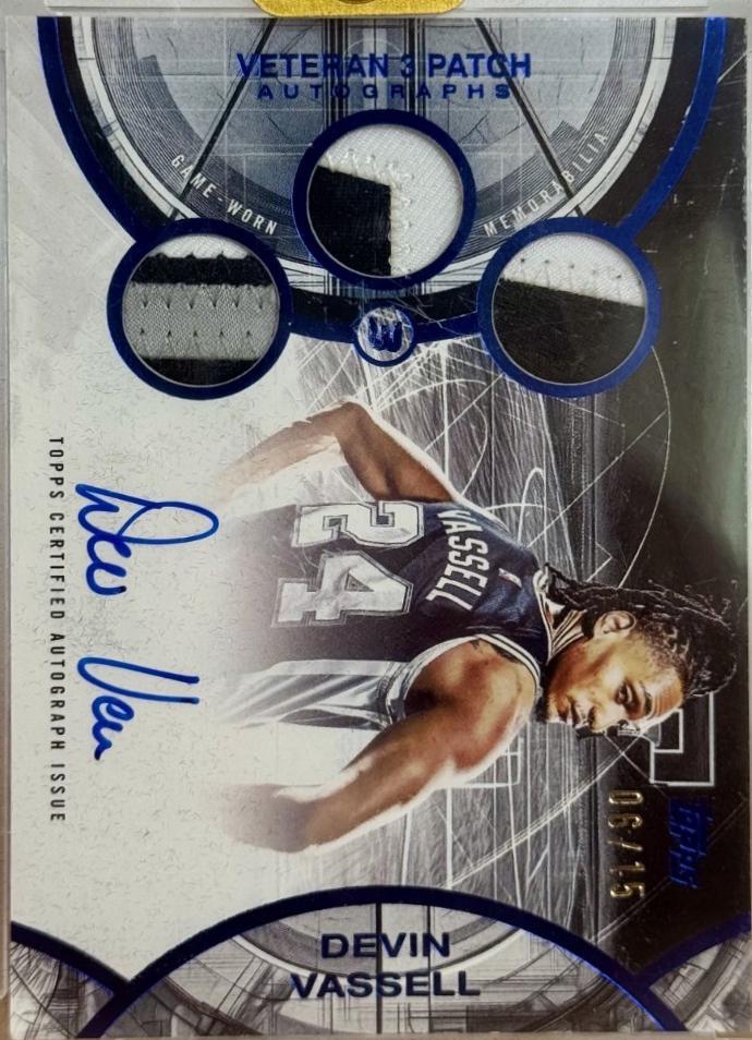 Devin Vassell [Blue] #V3A-DV