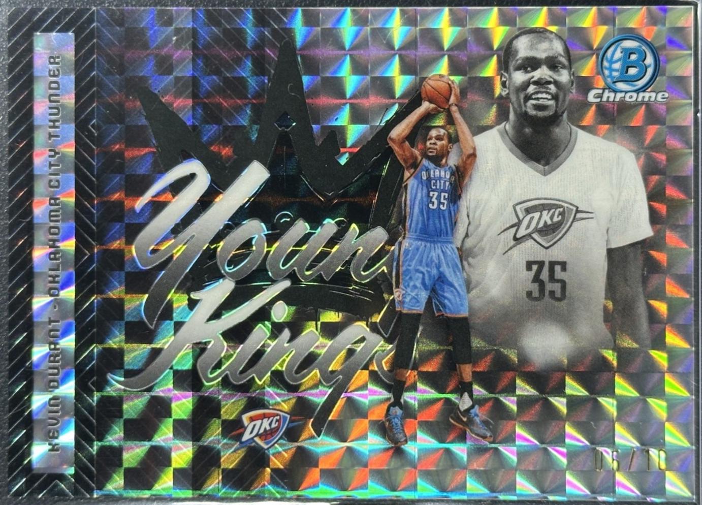 Kevin Durant [Black Geometric] #YK-14