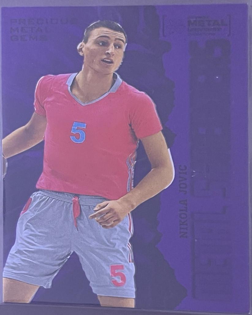 Nikola Jovic [Purple Precious Metal Gems] #107