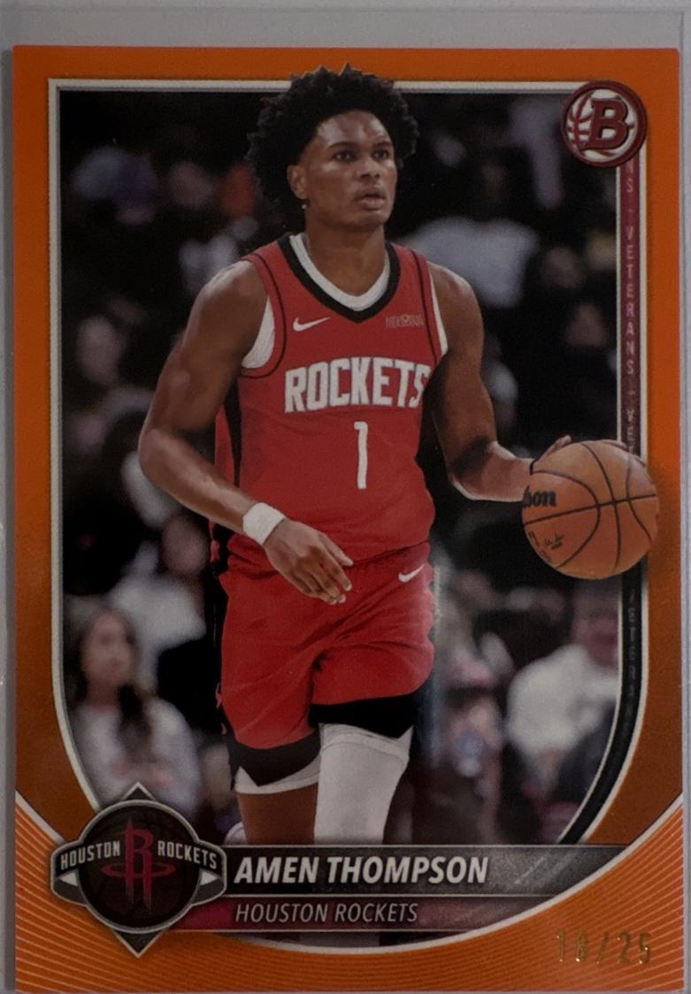 Amen Thompson [Orange Border] #134