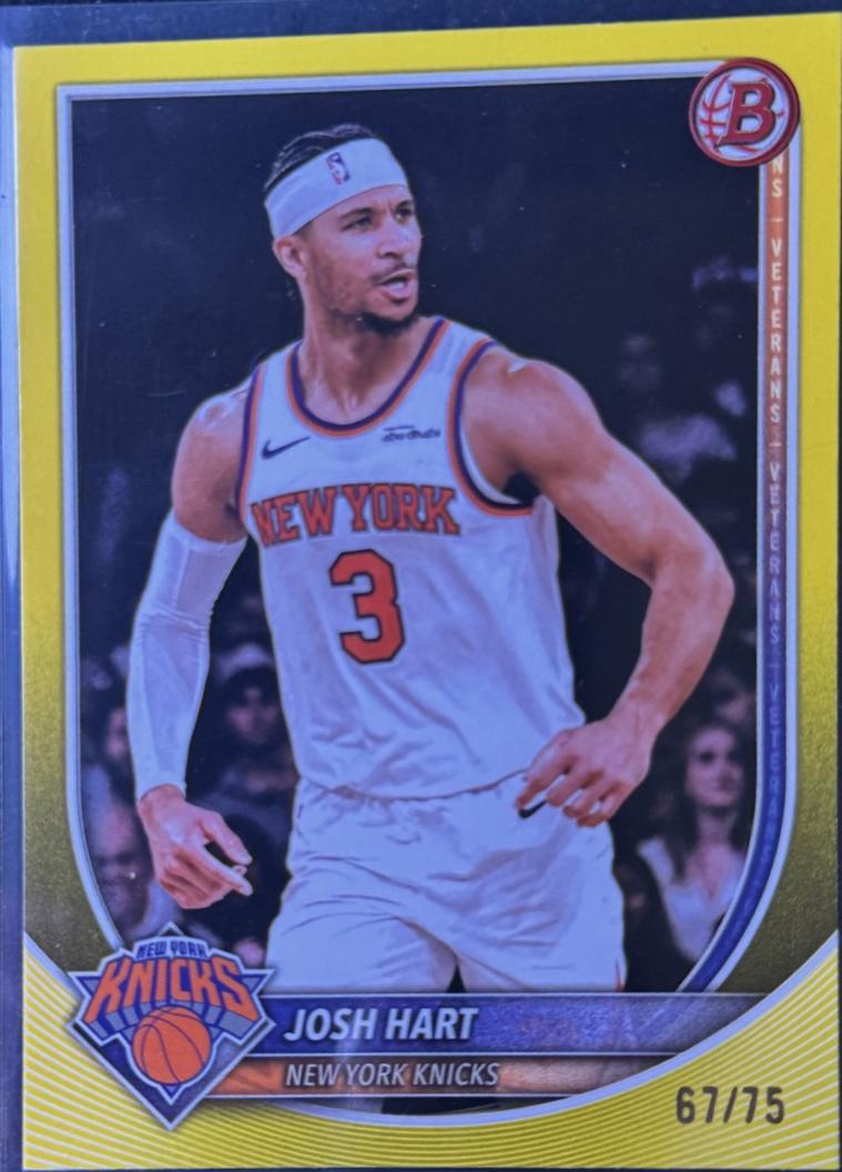 Josh Hart [Yellow Border] #153