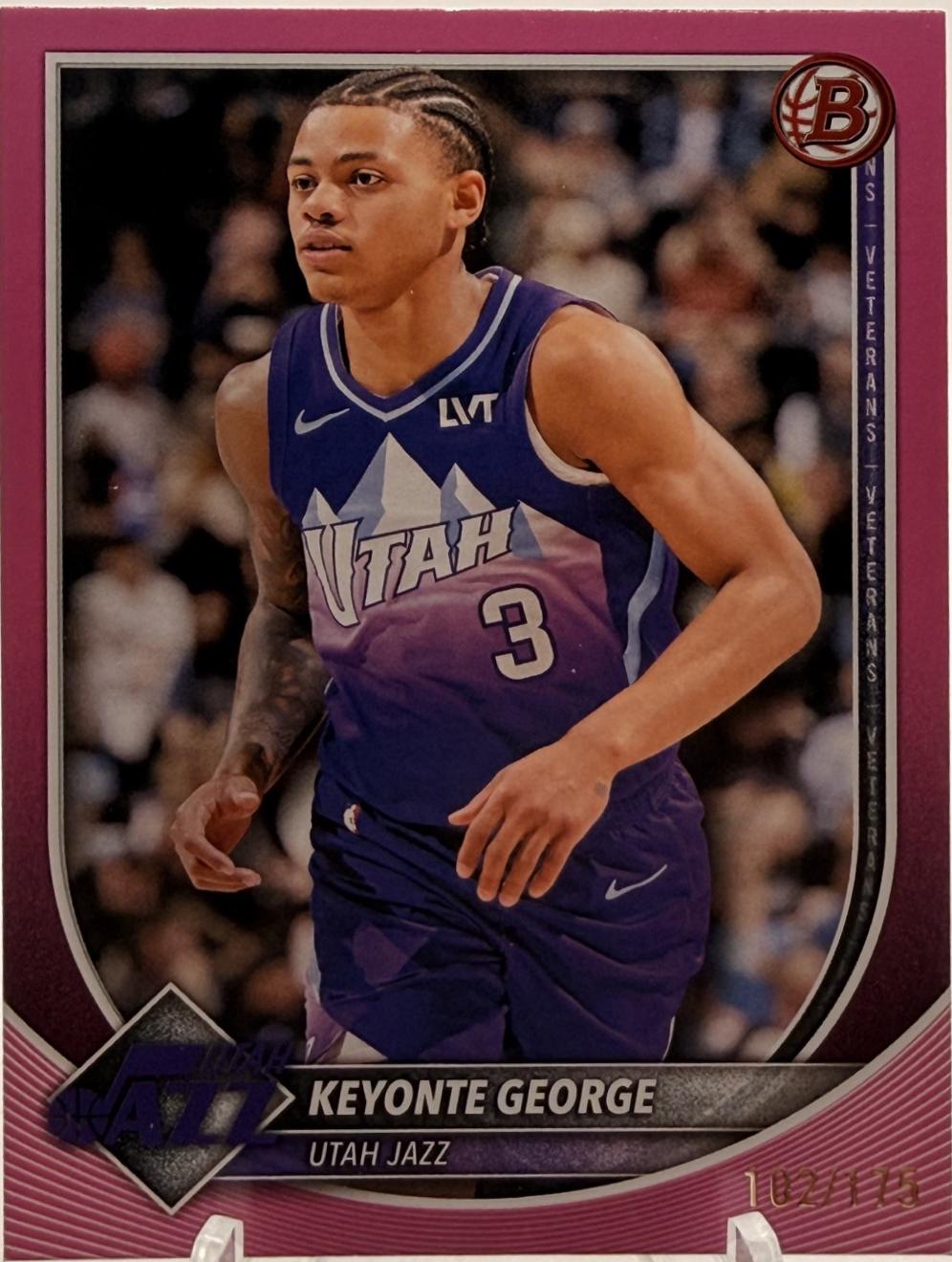 Keyonte George [Pink Border] #189