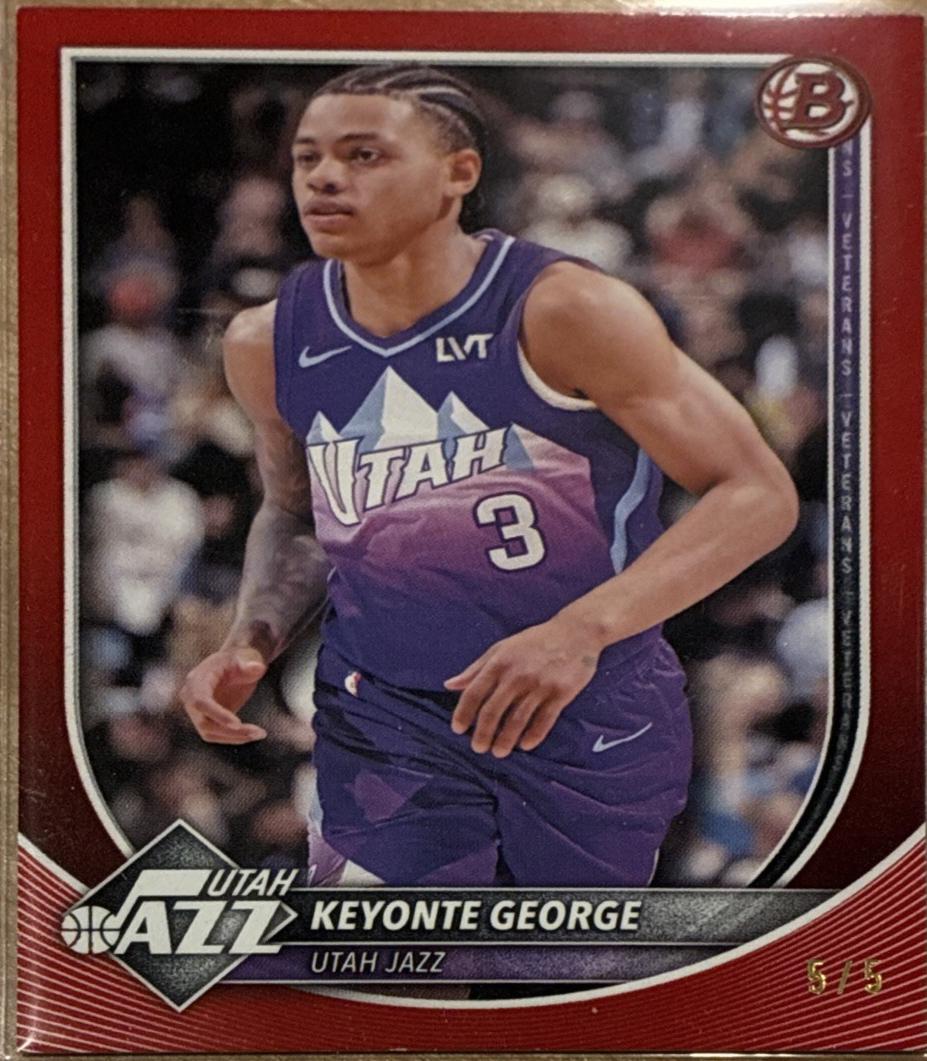 Keyonte George [Red Border] #189
