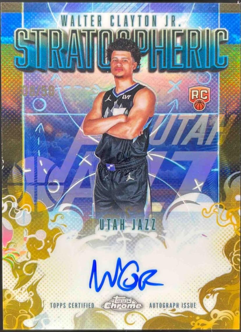 Walter Clayton Jr. [Refractor Gold] #SMR-WCJ
