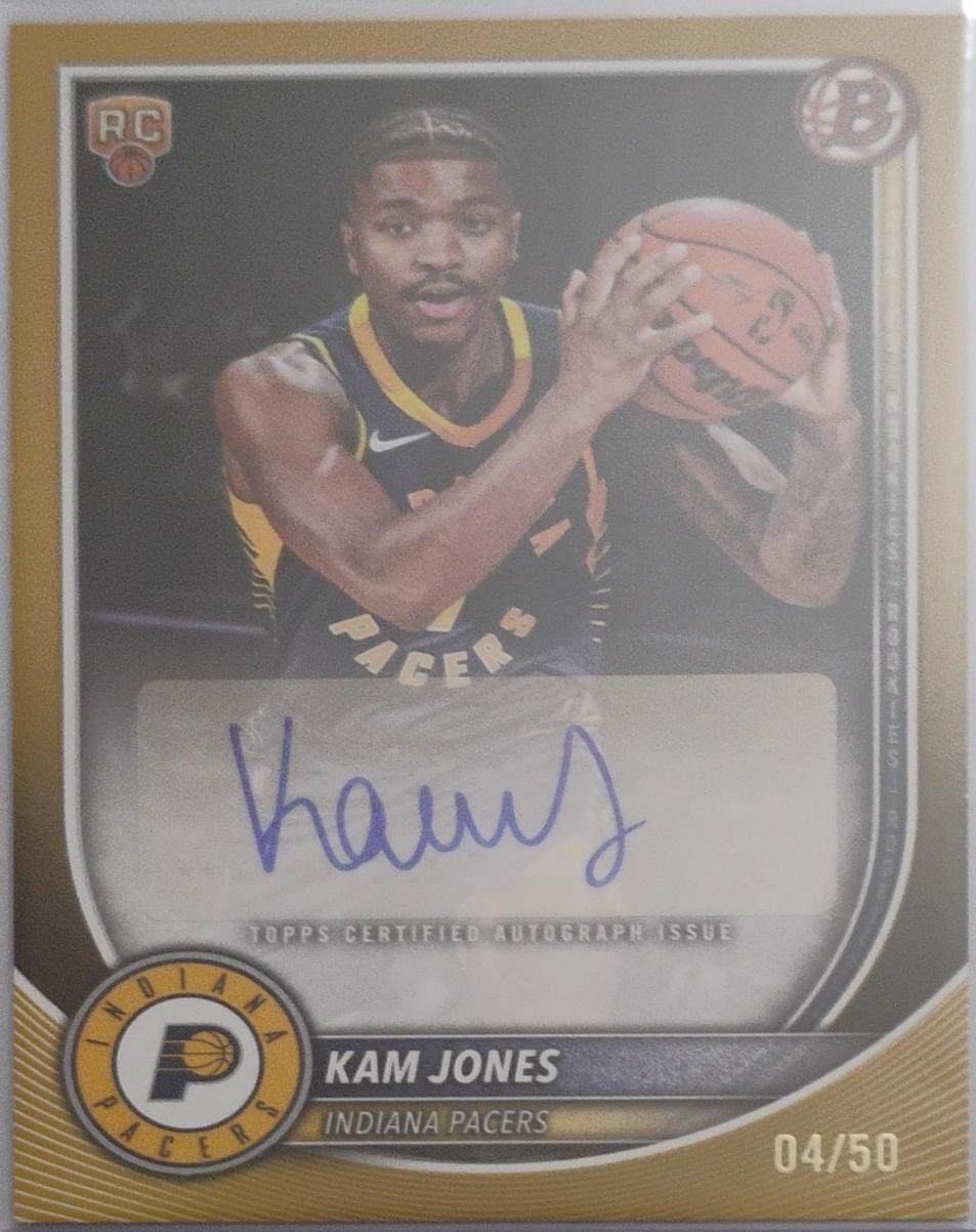 Kam Jones [Gold Border] #RVA-KO