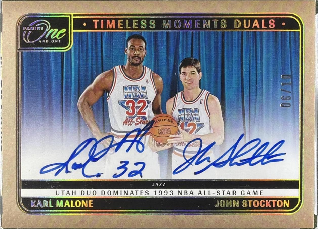 John Stockton/Karl Malone [Gold] #1