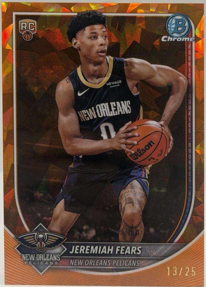 Jeremiah Fears [Orange] #BCV-7