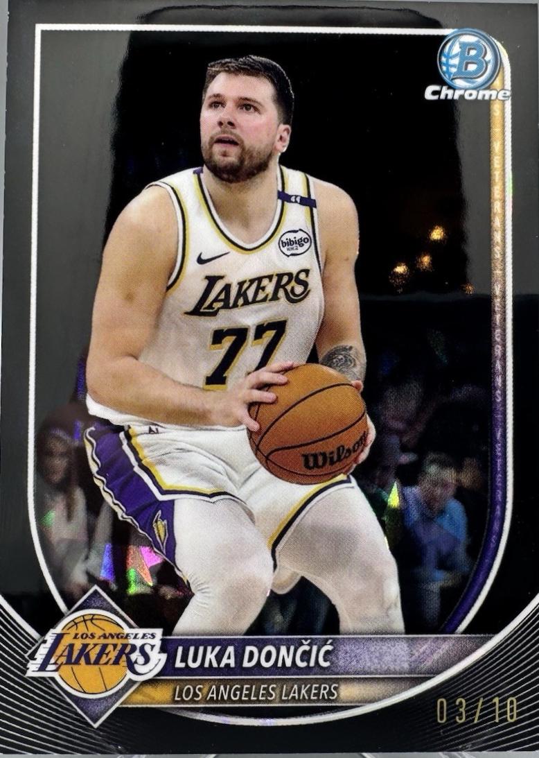 Luka Dončic [Black] #BCV-123