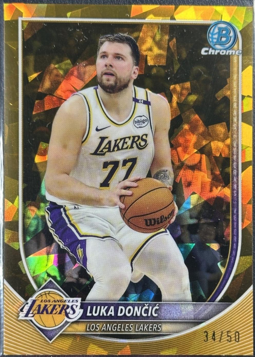 Luka Dončic [Gold] #BCV-123