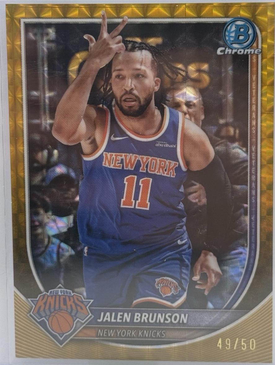 Jalen Brunson [Gold] #BCV-62
