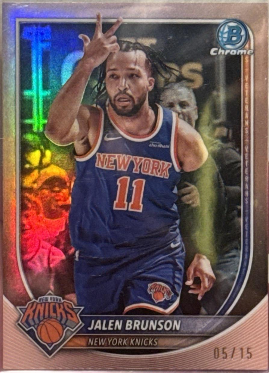 Jalen Brunson [Rose Gold] #BCV-62