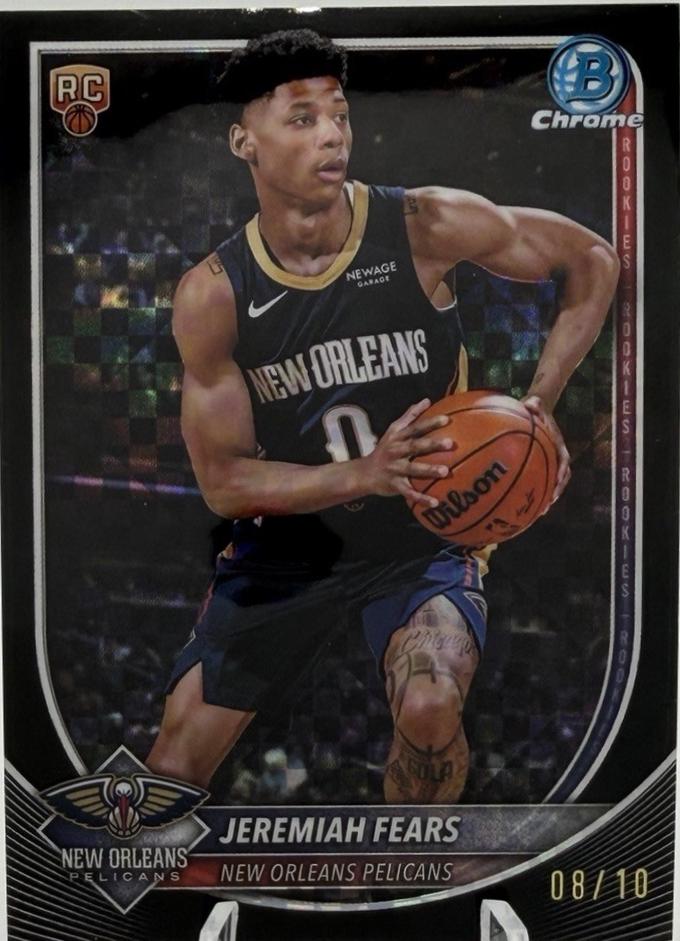 Jeremiah Fears [Black] #BCV-7