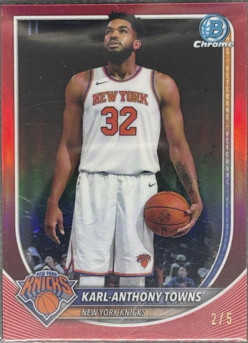 Karl-Anthony Towns [Red] #BCV-64