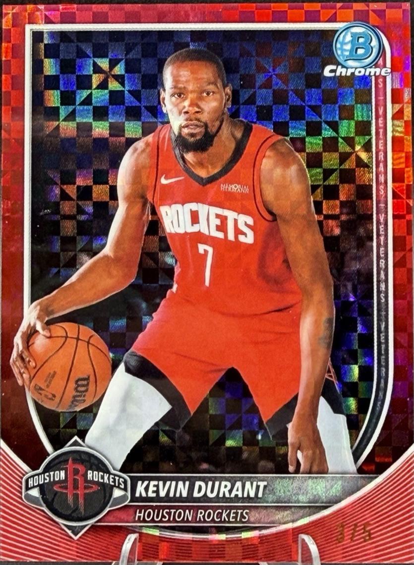 Kevin Durant [Red] #BCV-125