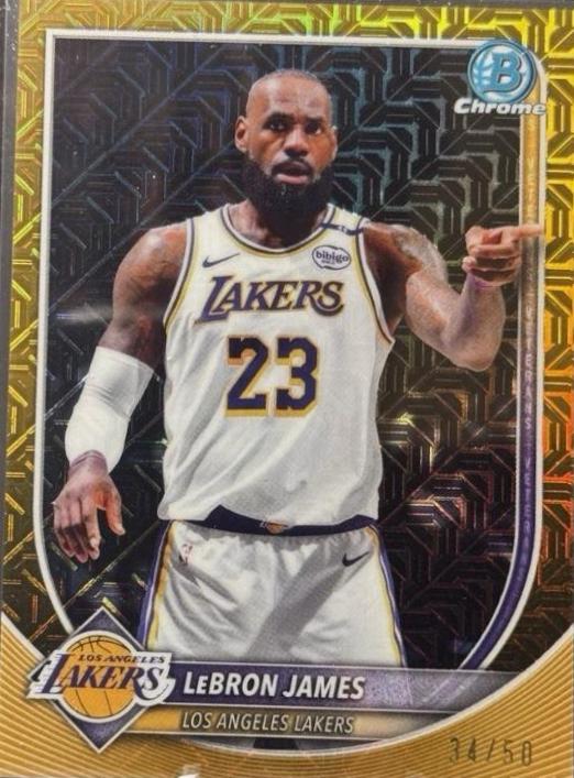 LeBron James [Gold] #BCV-121
