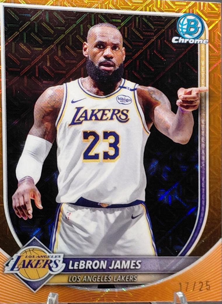 LeBron James [Orange] #BCV-121