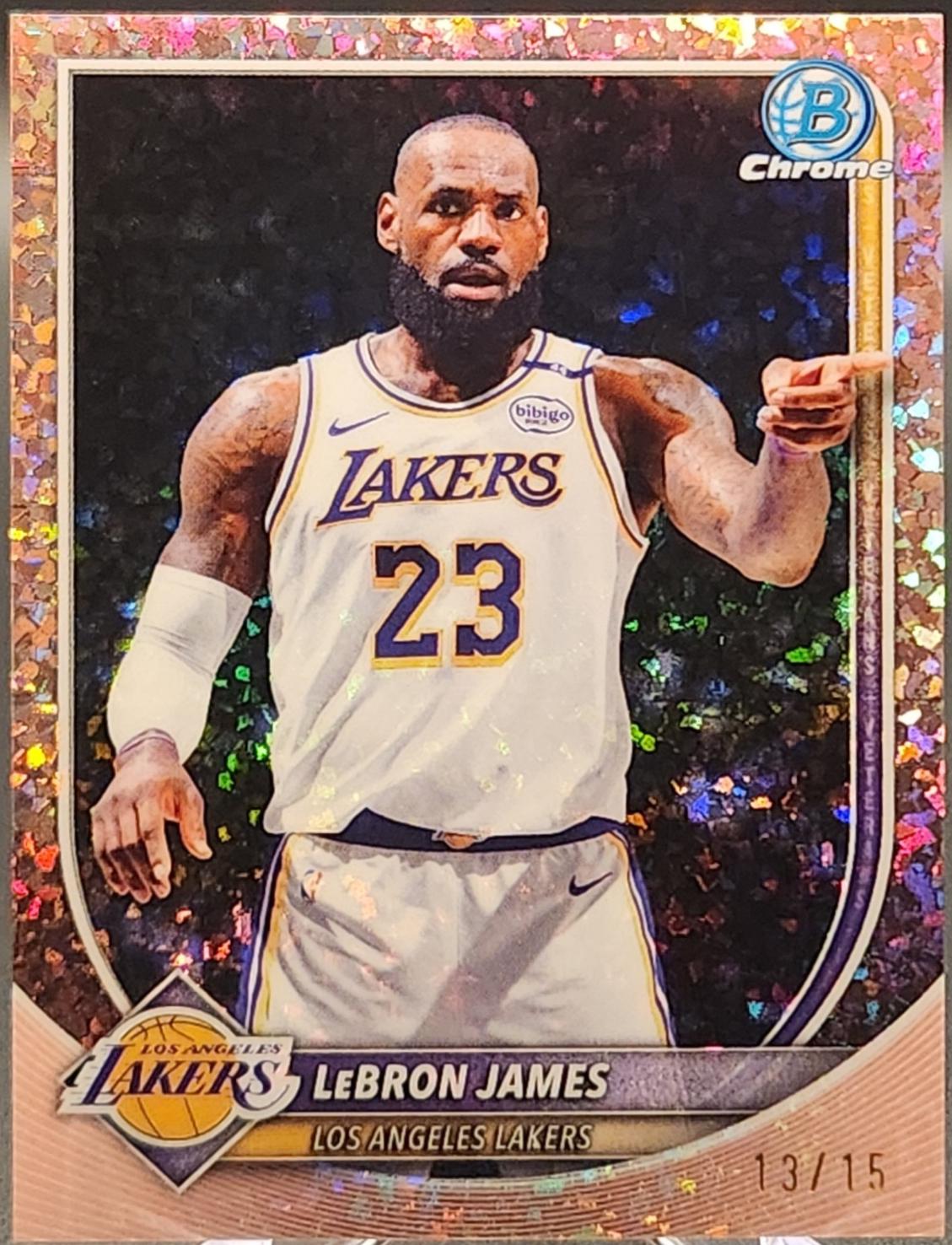LeBron James [Rose Gold] #BCV-121