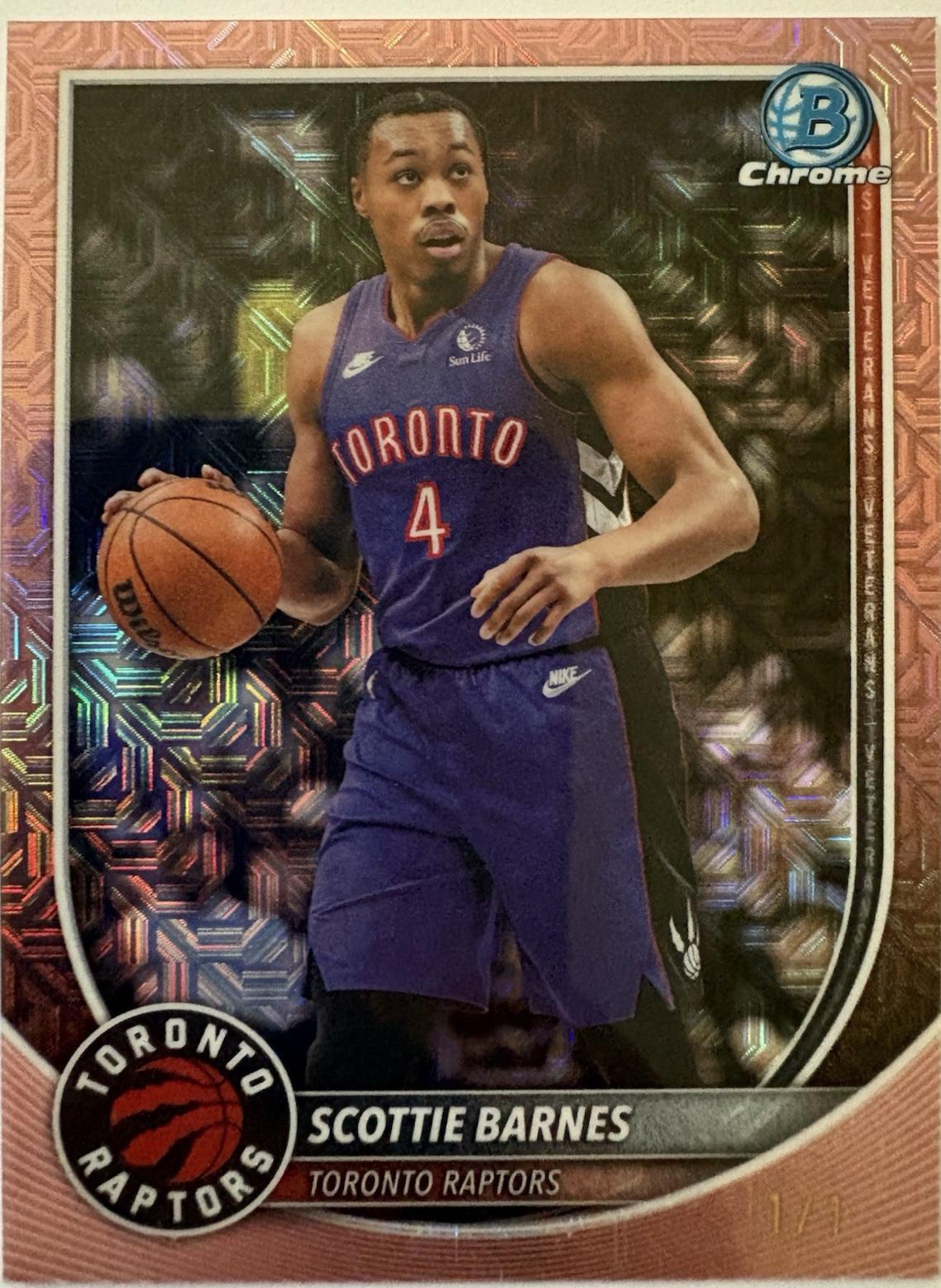 Scottie Barnes [Rose Gold] #BCV-68