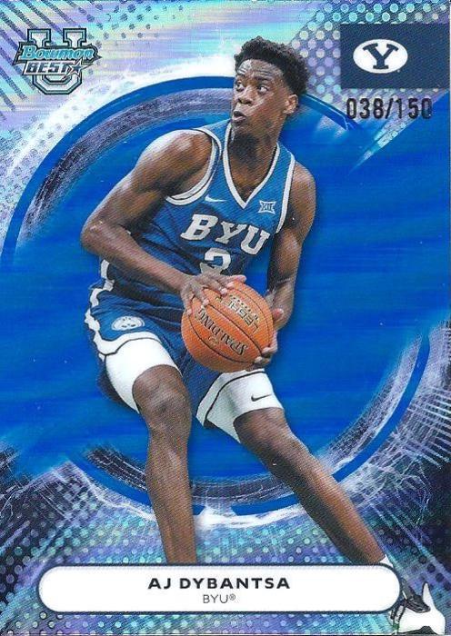 AJ Dybantsa [Blue Refractor] #9