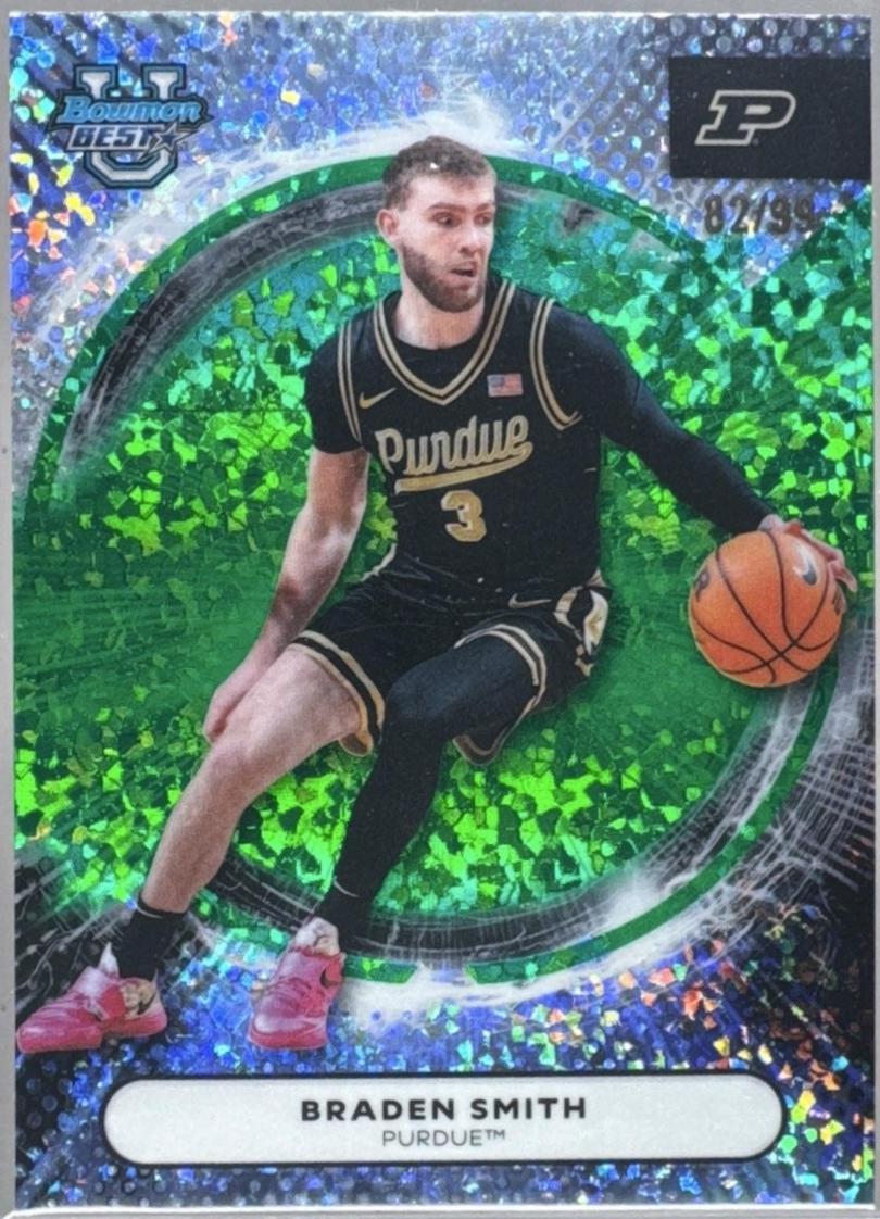 Braden Smith [Green Mini-Diamond Refractor] #1