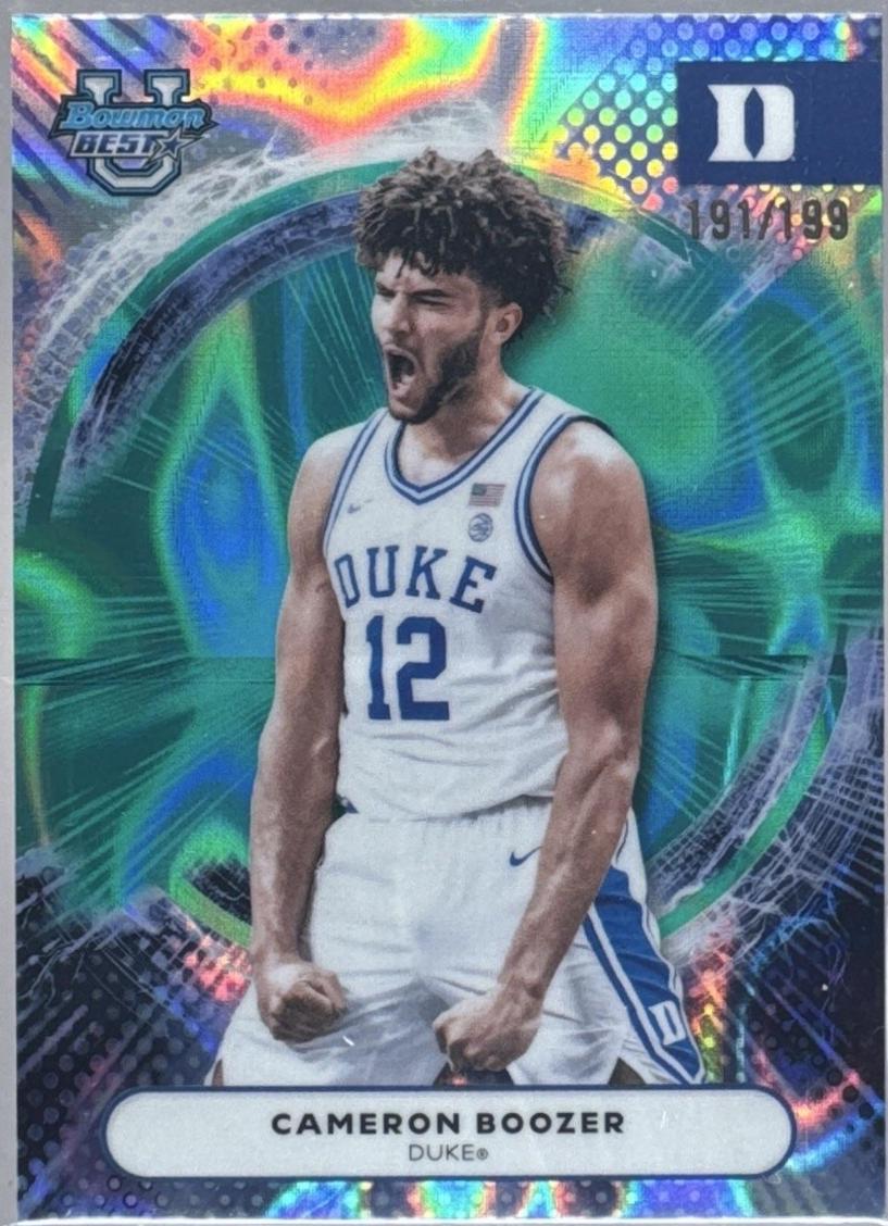 Cameron Boozer [Aqua Lava Refractor] #69