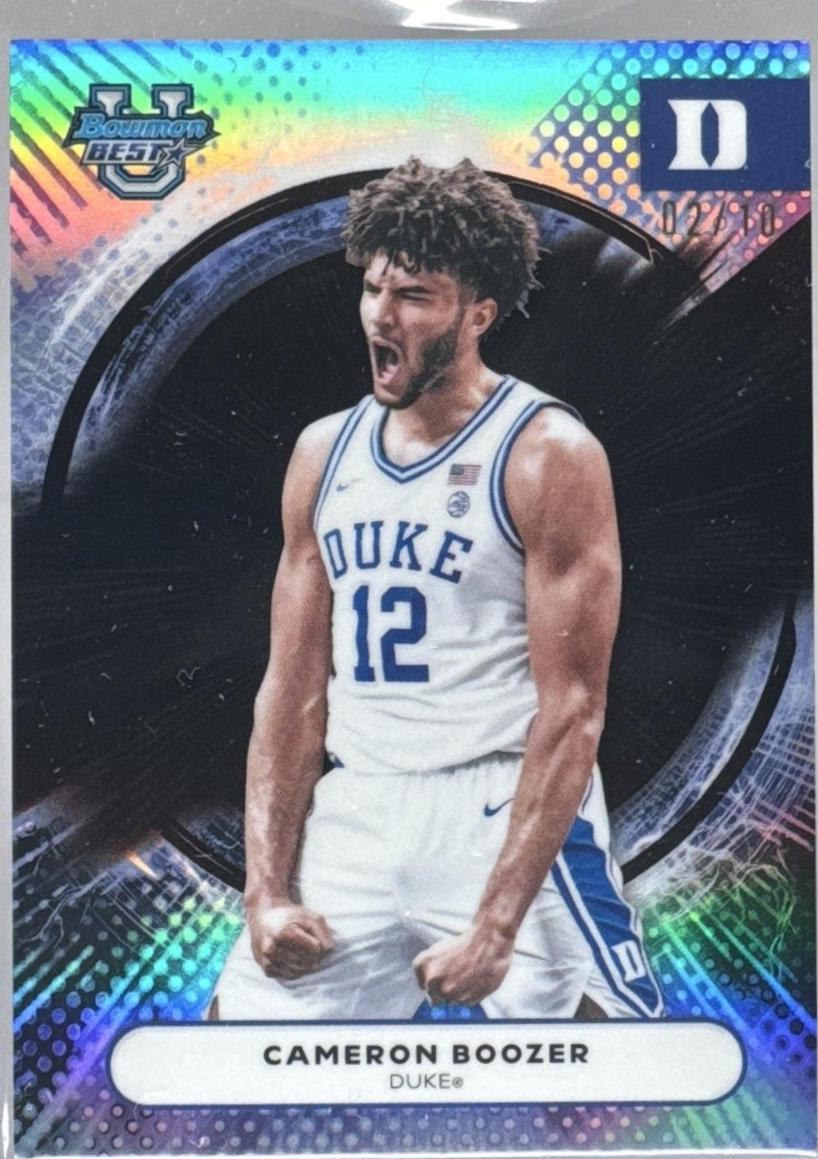 Cameron Boozer [Black Refractor] #69